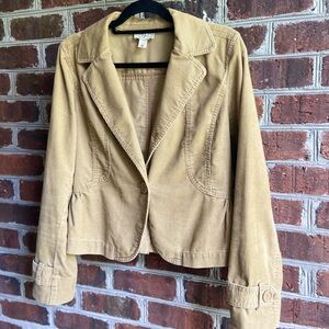 Ann Taylor LOFT Corduroy Fitted Jacket